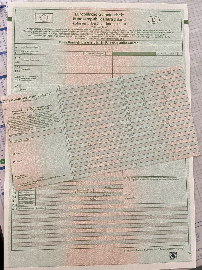 Fabelhafte Abmeldung Auto Unterlagen Ebenbild